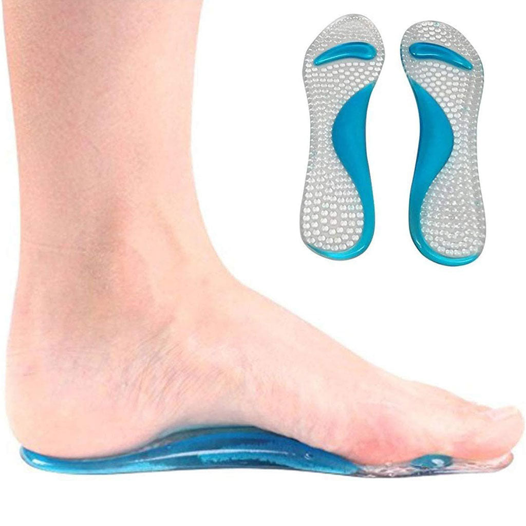 Semelle de massage en Gel pour correction des Pieds Plats – فرشة حذاء من السيليكون